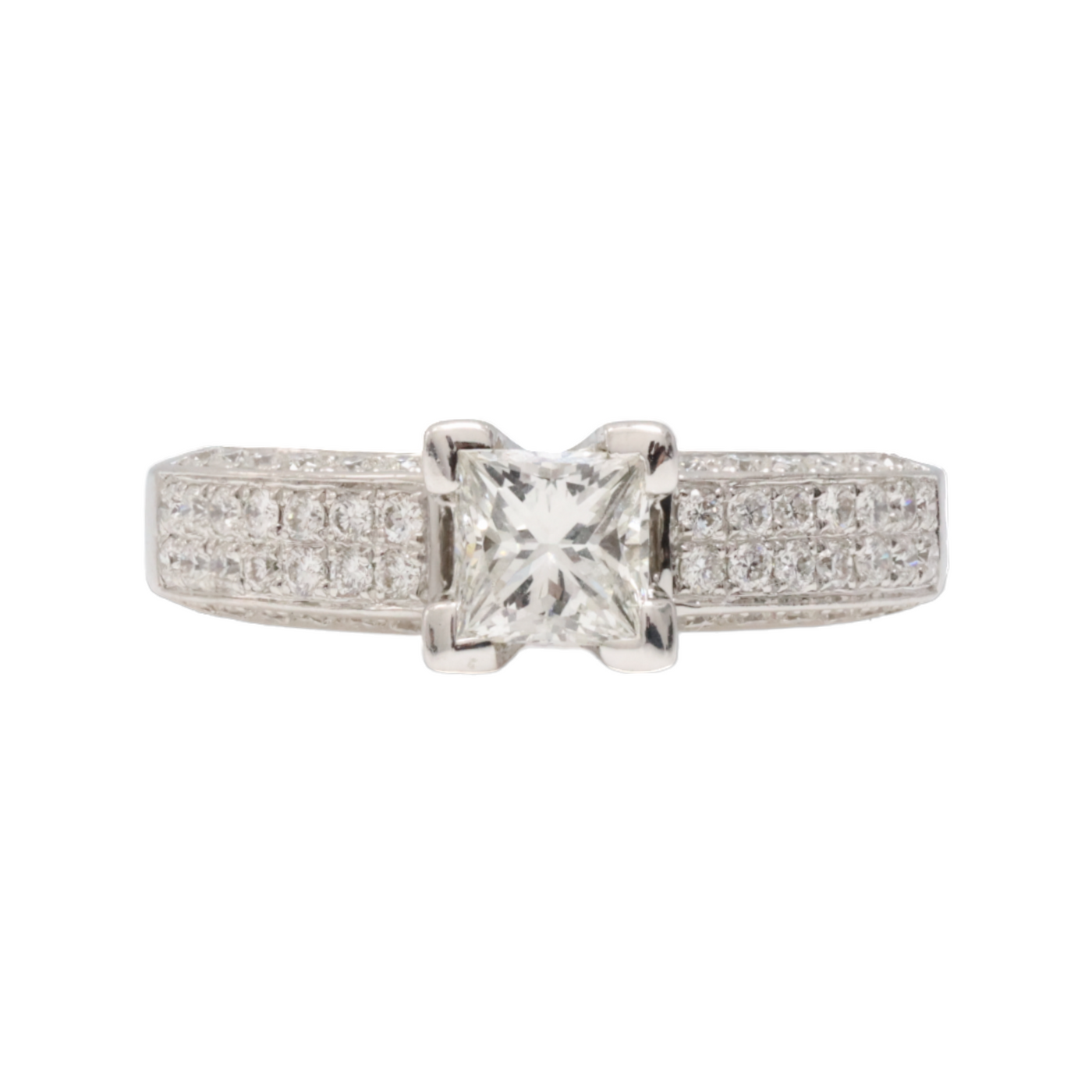 18ct WG Diamond Engagement Ring