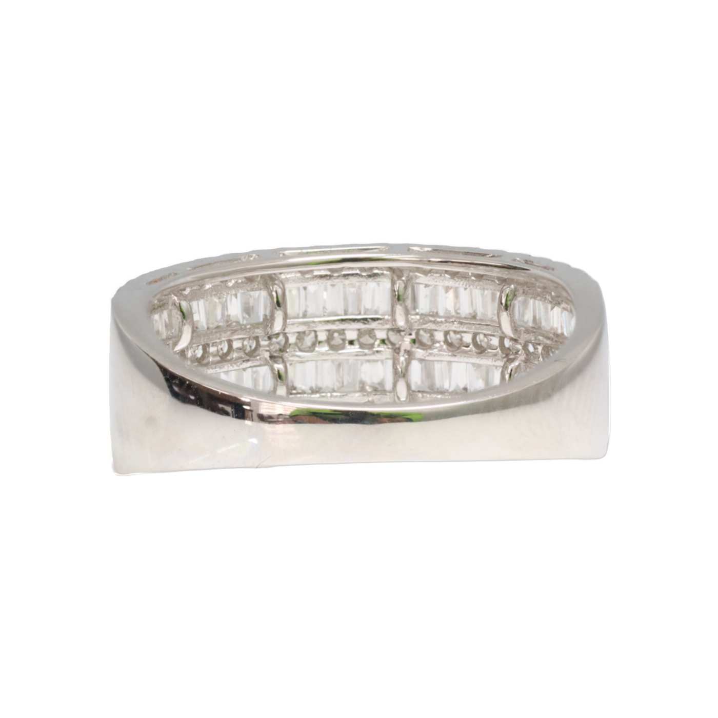 18ct White Gold Diamond Dress Ring