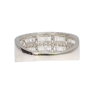 18ct White Gold Diamond Dress Ring