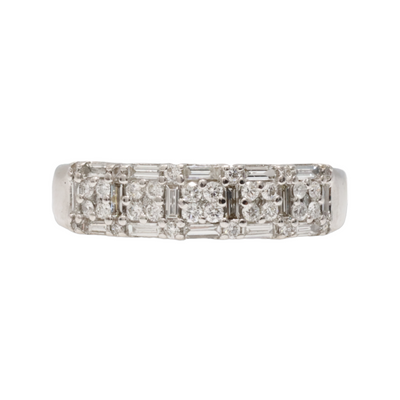 18ct White Gold Diamond Ring