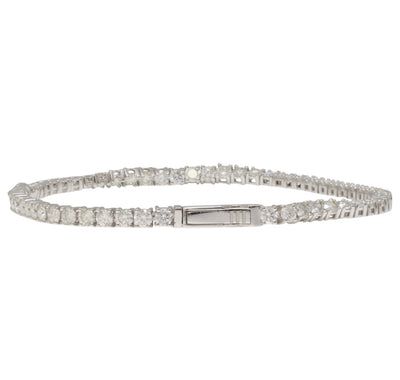 18ct white gold Diamond bracelet