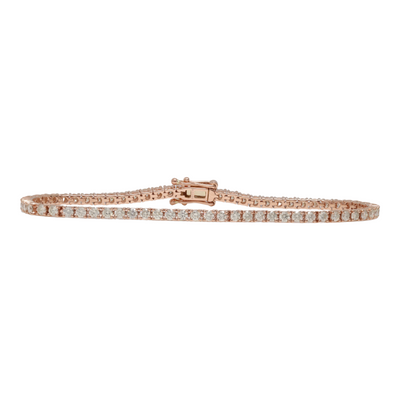 2.62ct RG Tennis bracelet in 18ct