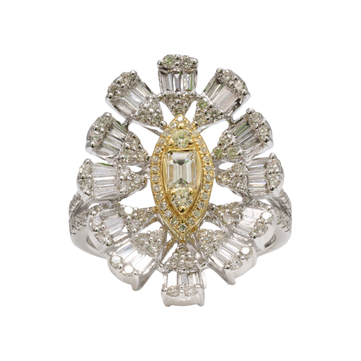18ct White Gold Diamond Ring