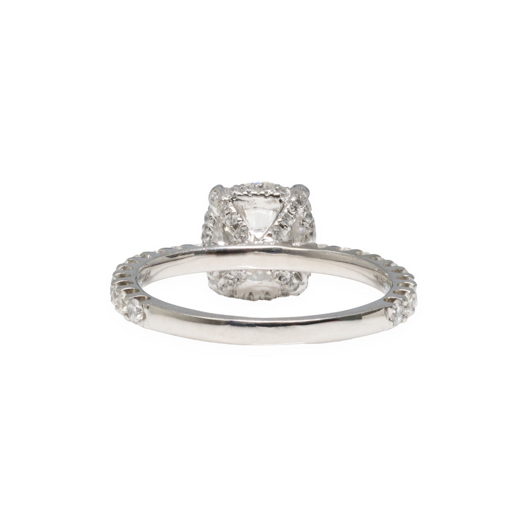 18ct White Gold Diamond Engagement Ring