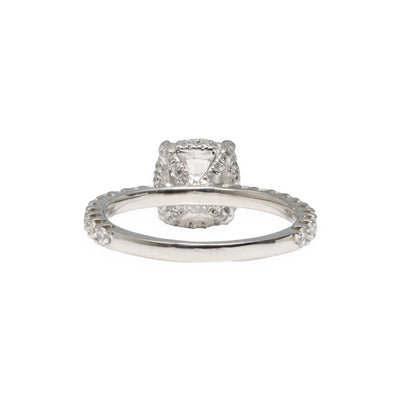 18ct White Gold Diamond Engagement Ring