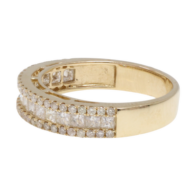 14ct Yellow Gold Diamond Eternity ring