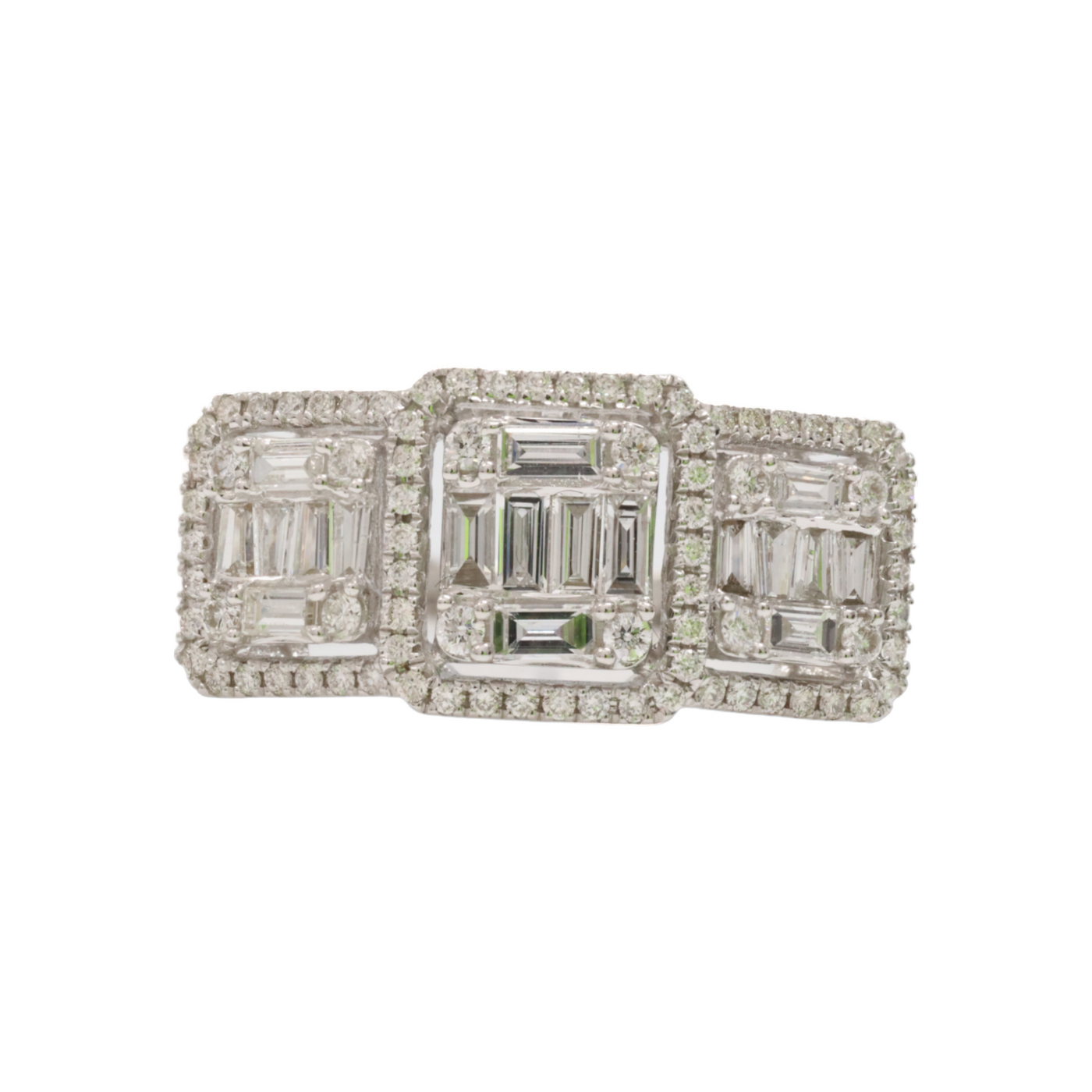 18ct White Gold Diamond Ring