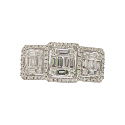 18ct White Gold Diamond Ring