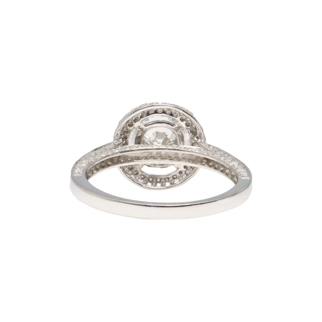 18ct White Gold Diamond engagement ring
