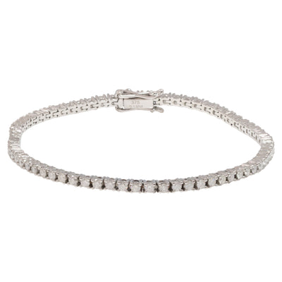 1.95ct Natural Diamond Bracelet in 9k White Gold
