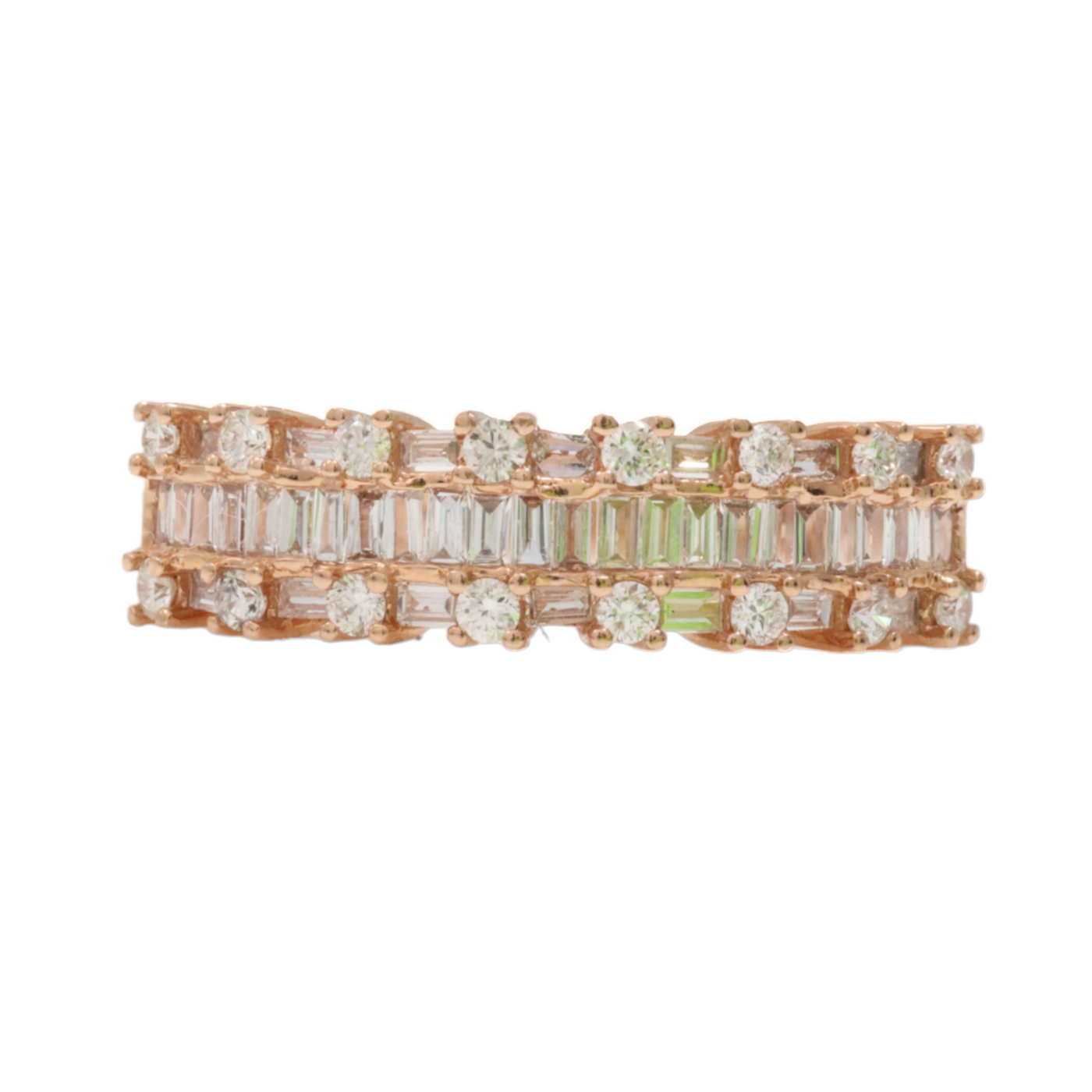 18ct Rose Gold Diamond Eternity Ring
