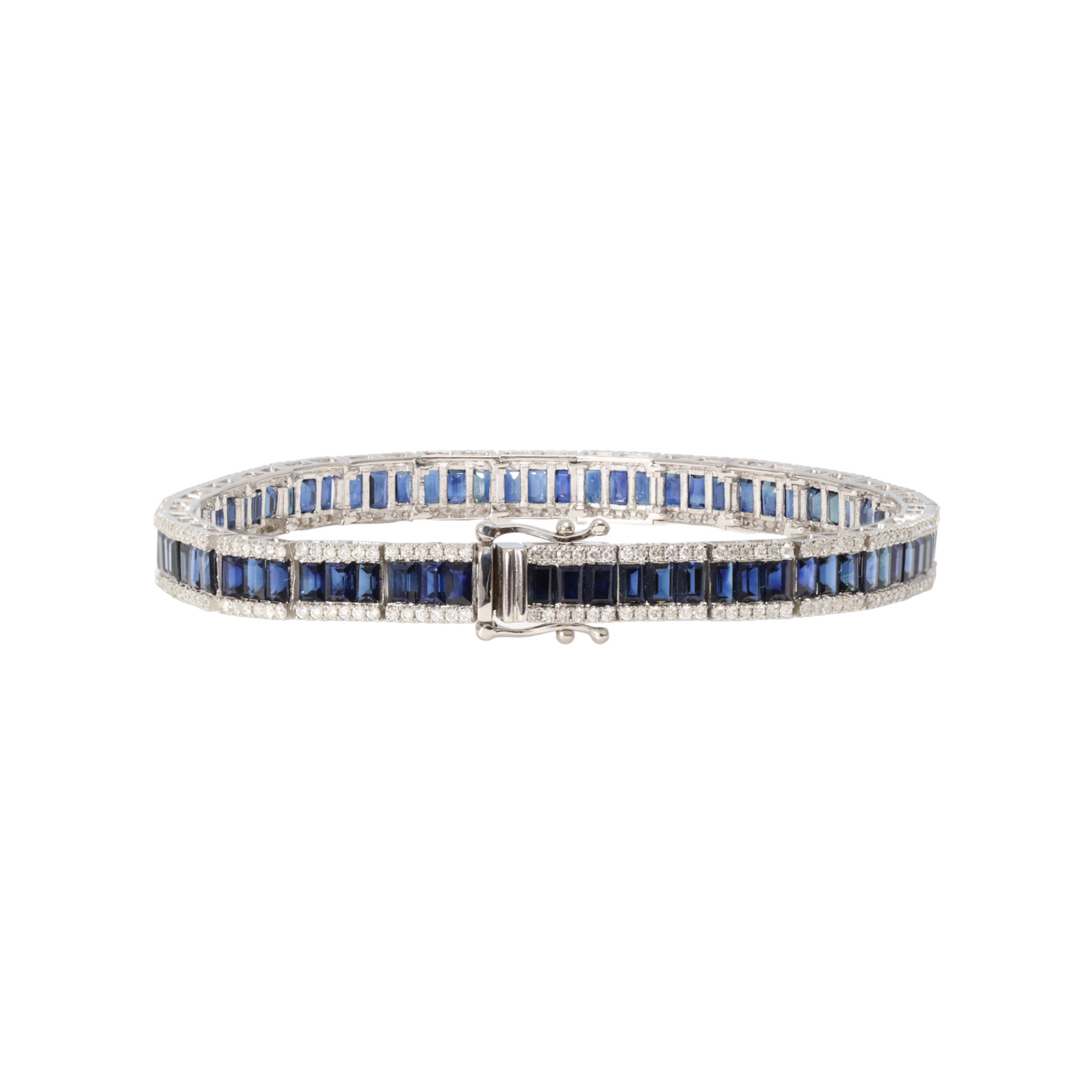 Sapphire and Diamond Bracelet