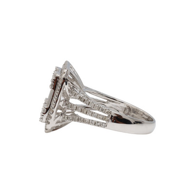 18ct White Gold Diamond Ring