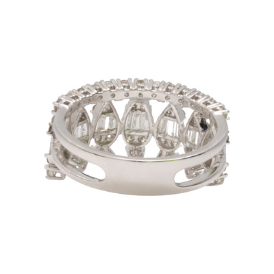 Diamond ‘Tiara’ Ring in 18ct WG