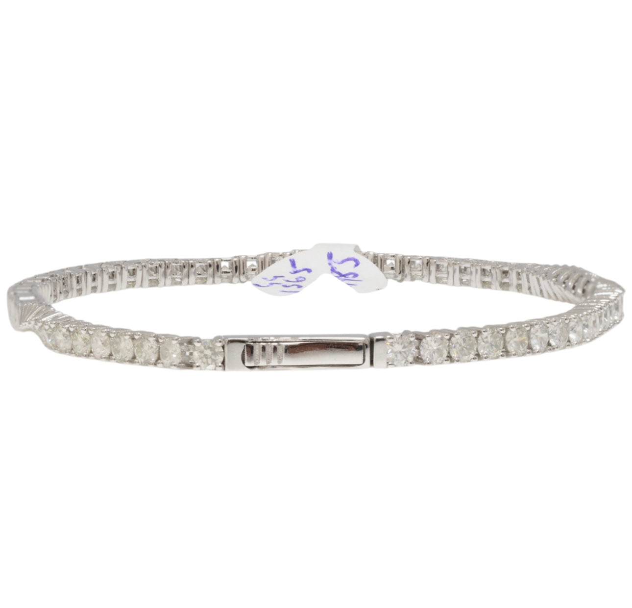 18ct White Gold Diamond Bracelet