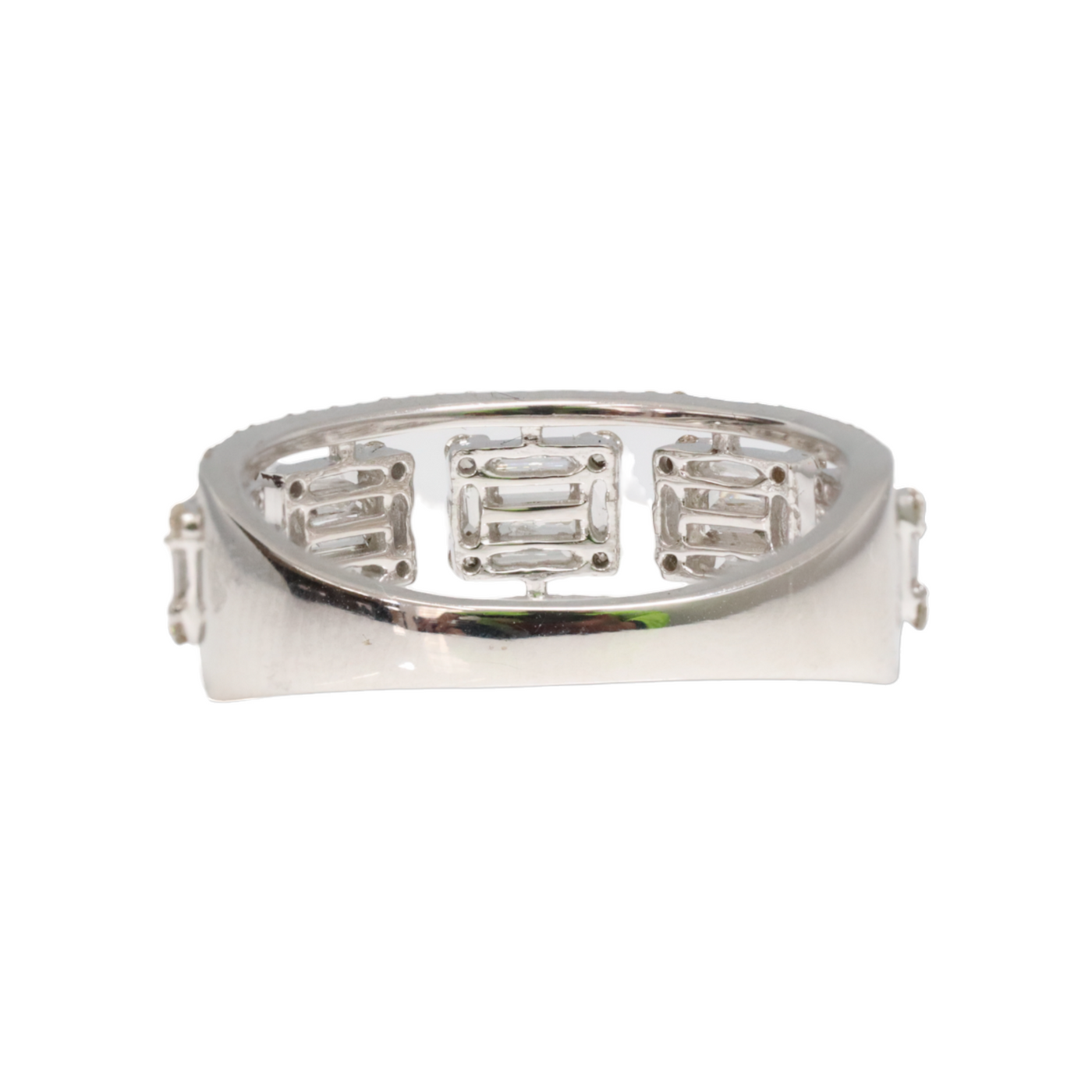 18ct White Gold Diamond Dress Ring