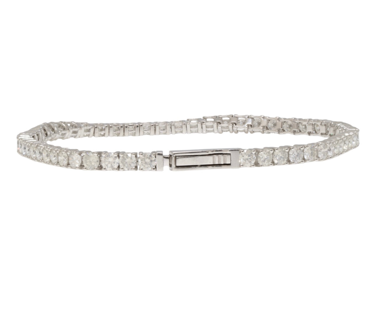 18ct white gold diamond Tennis bracelet