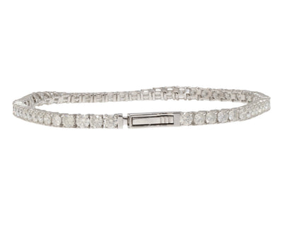 18ct white gold diamond Tennis bracelet