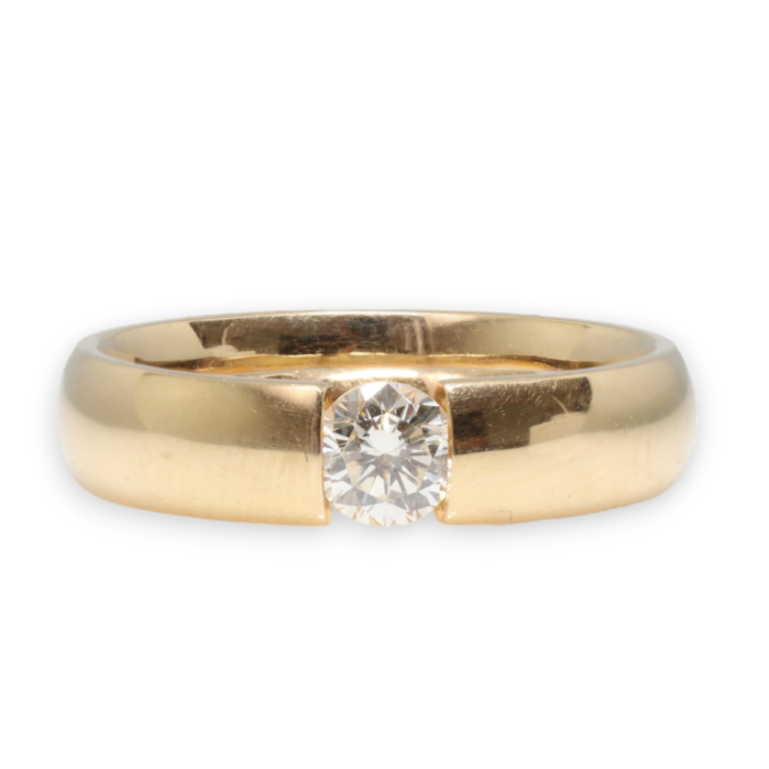 18ct yellow Gold Diamond Ring