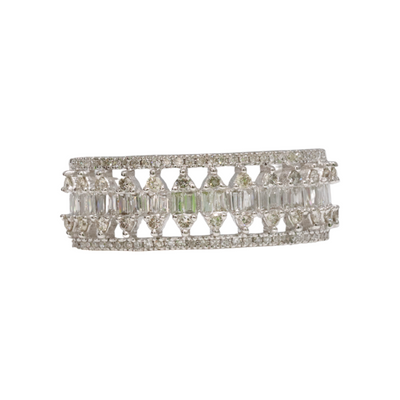 18ct White Gold Diamond Ring