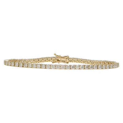 5.75ct Diamond tennis bracelet in 18ct
