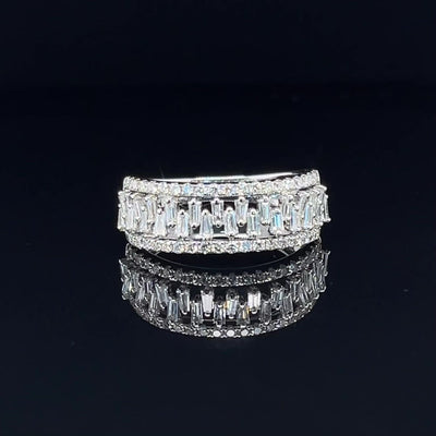 'Olivia' 18CT white gold diamond ring