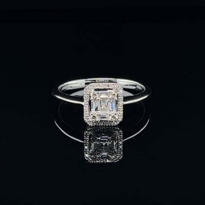'Candice' 18CT White Gold Diamond Ring