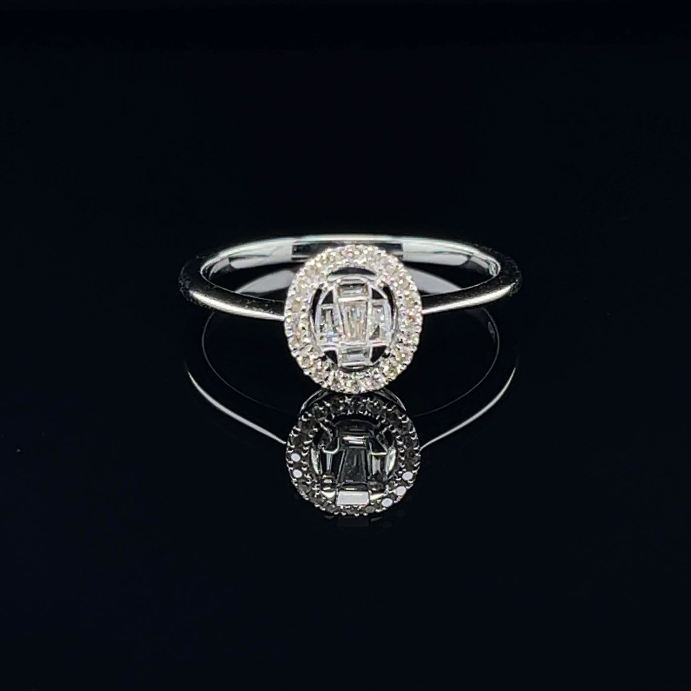 'Emily' 18CT White Gold Diamond Ring