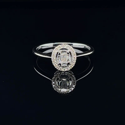 'Emily' 18CT White Gold Diamond Ring