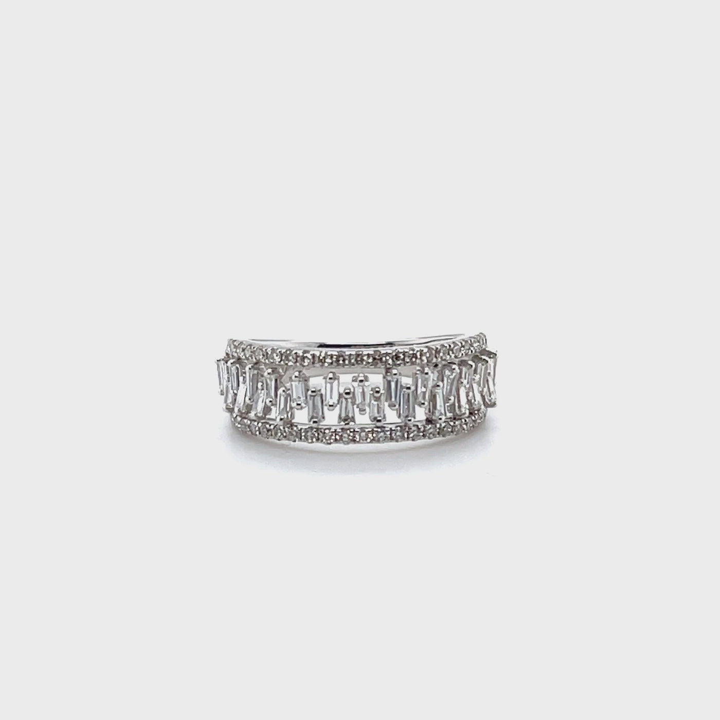 'Olivia' 18CT white gold diamond ring