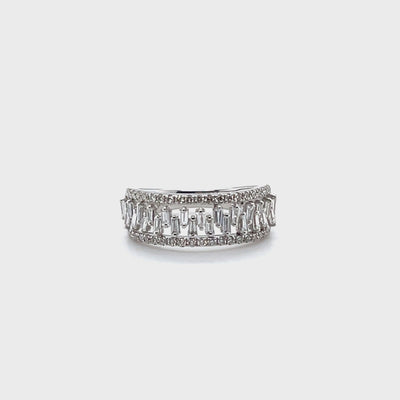 'Olivia' 18CT white gold diamond ring