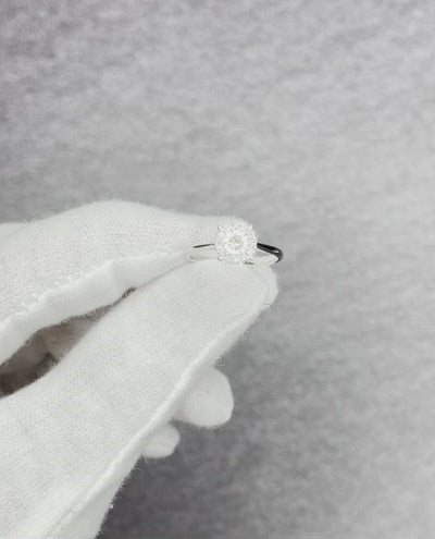 18CT White Gold Diamond Ring