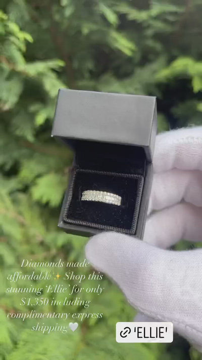 'ellie' 18CT White Gold Diamond Ring