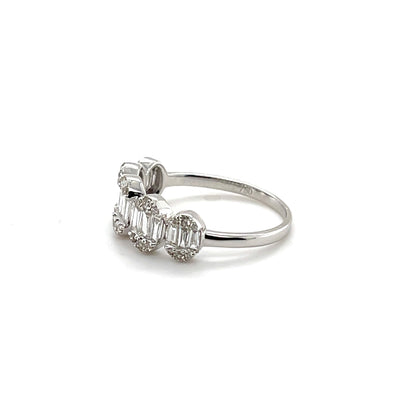 'Katie' 18CT white gold diamond ring