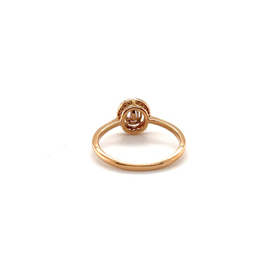 'Molly' 18CT Rose Gold Diamond Ring