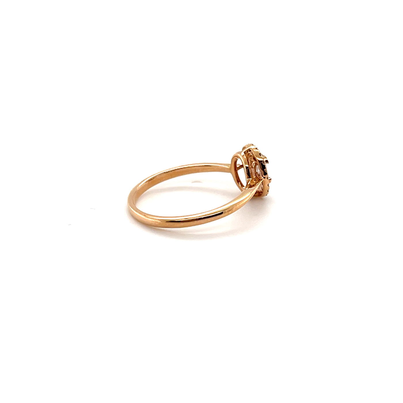 'Molly' 18CT Rose Gold Diamond Ring