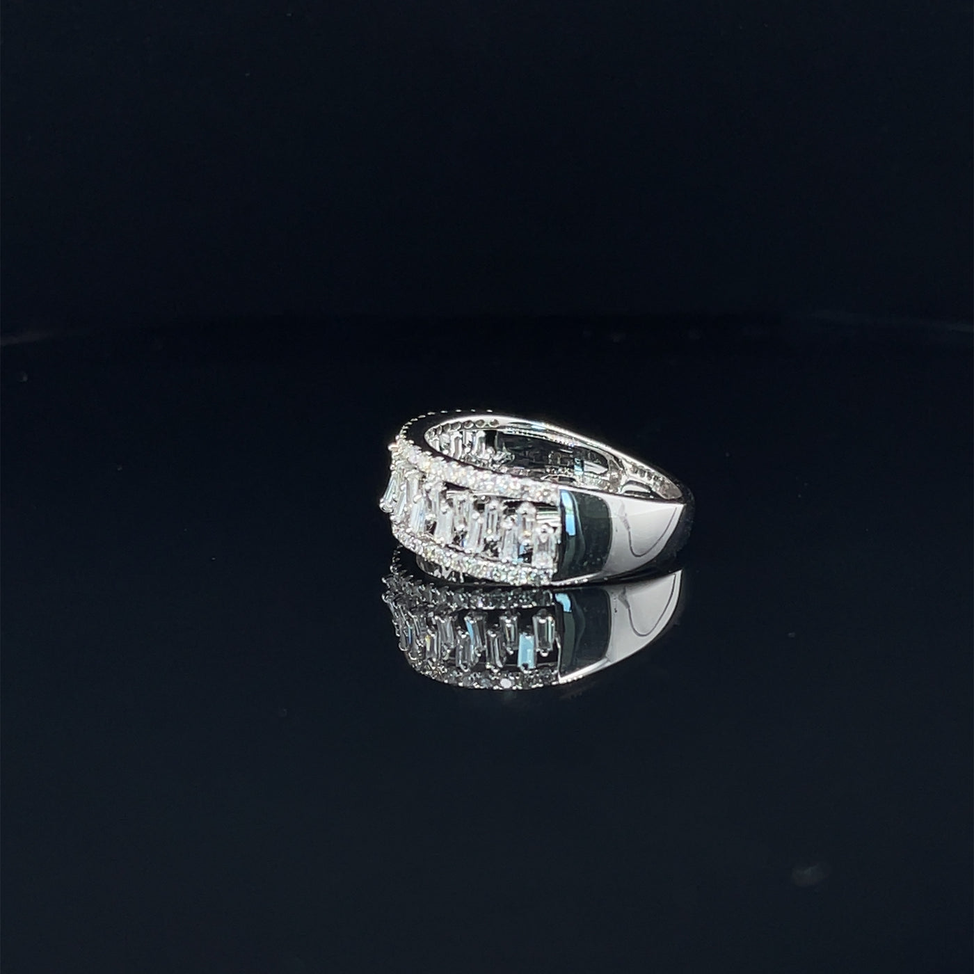 'Olivia' 18CT white gold diamond ring