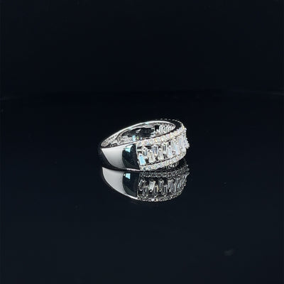 'Olivia' 18CT white gold diamond ring