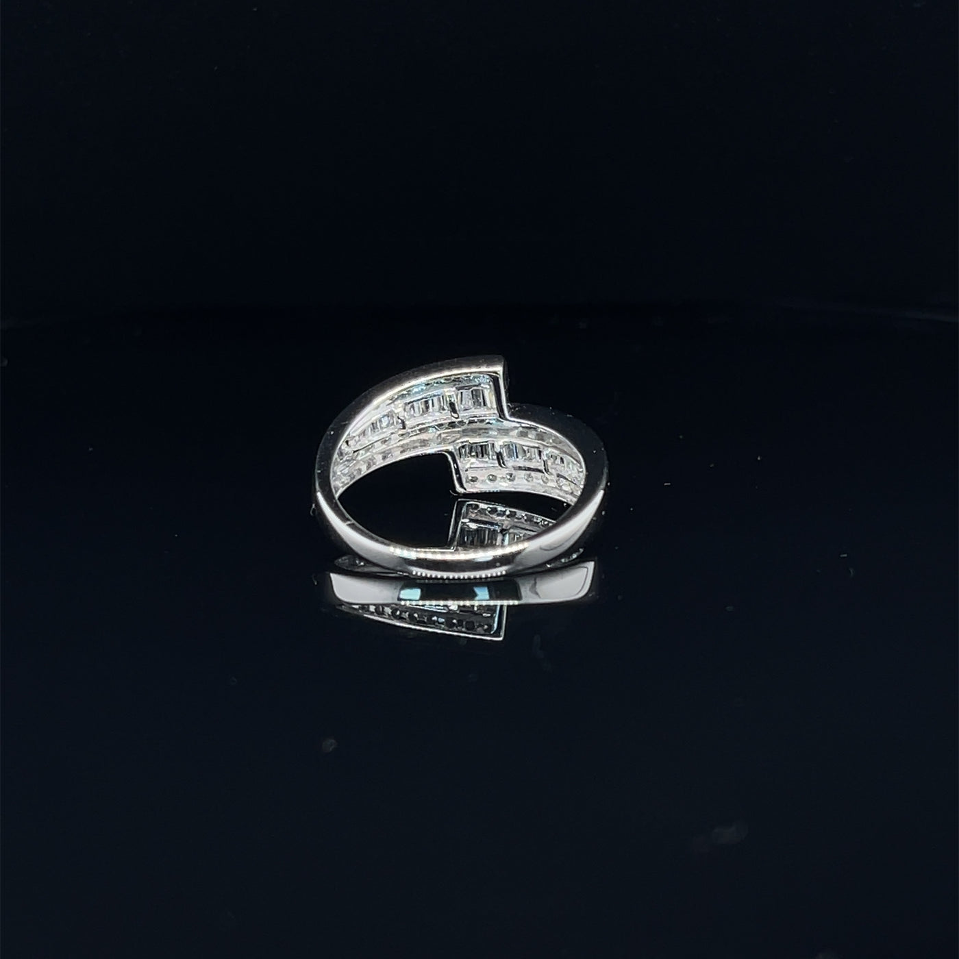 'Ava' 18ct white gold diamond ring