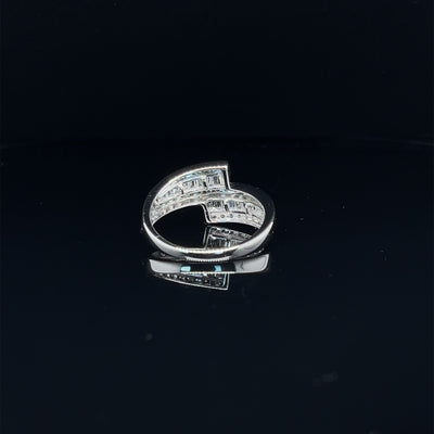 'Ava' 18ct white gold diamond ring
