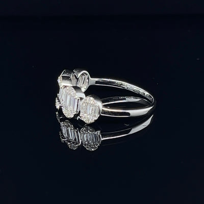 'Katie' 18CT white gold diamond ring