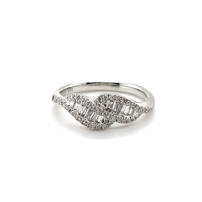 'anna' 18CT White Gold Diamond Ring