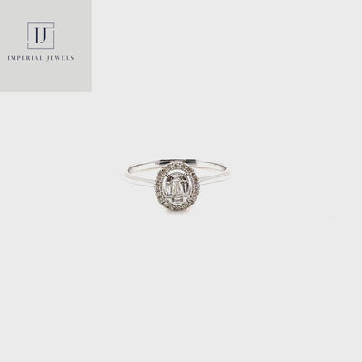 'Emily' 18CT White Gold Diamond Ring