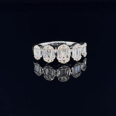 'Katie' 18CT white gold diamond ring