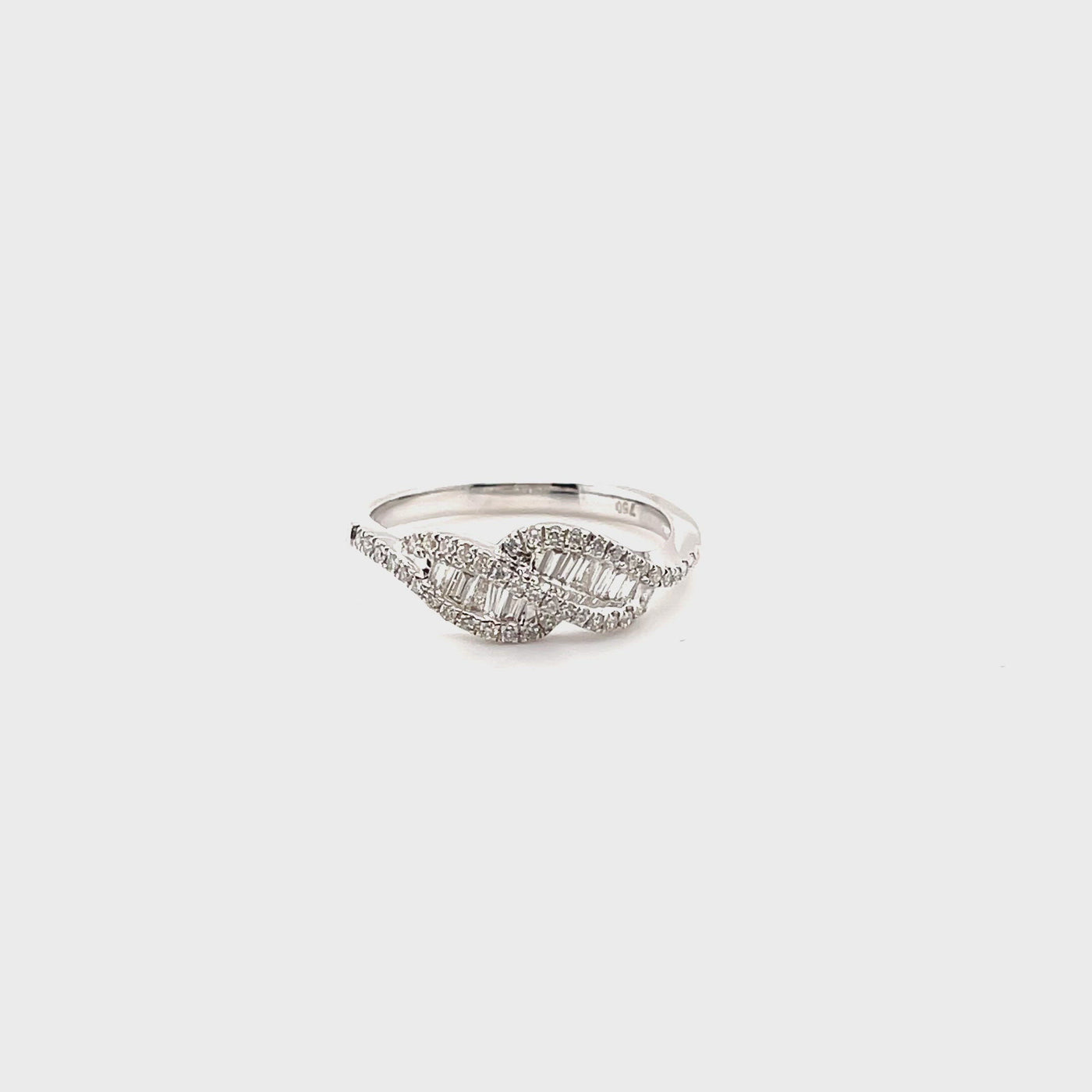 'anna' 18CT White Gold Diamond Ring